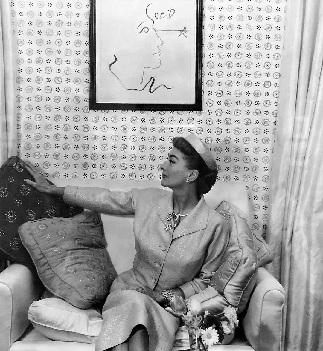 1956 publicity by Cecil Beaton.