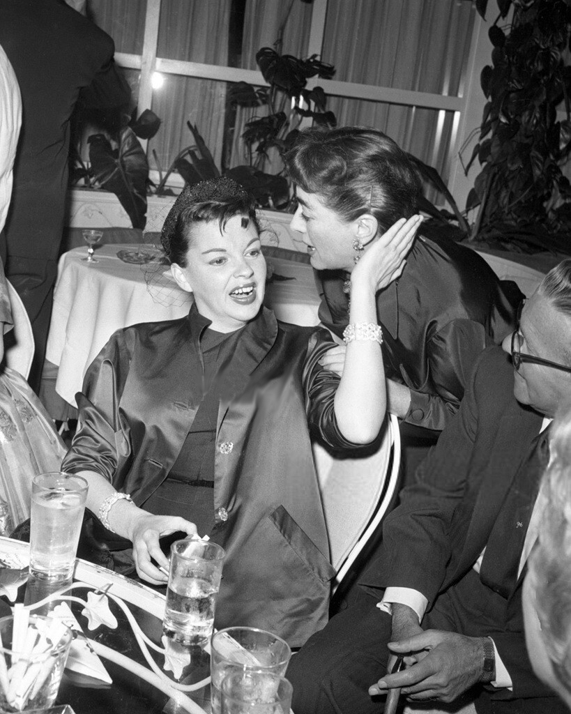 1954 with Judy Garland.