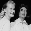 1955 with Christina at the Los Angeles Ice Follies.