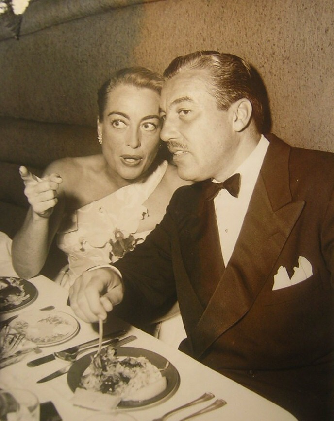 October 1951. With Cesar Romero at the Mocambo.