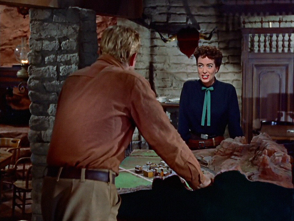 1954. 'Johnny Guitar.' With Sterling Hayden.