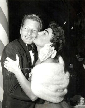 1954. With Danny Kaye.