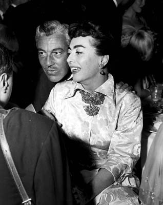 September 1954 with Cesar Romero.