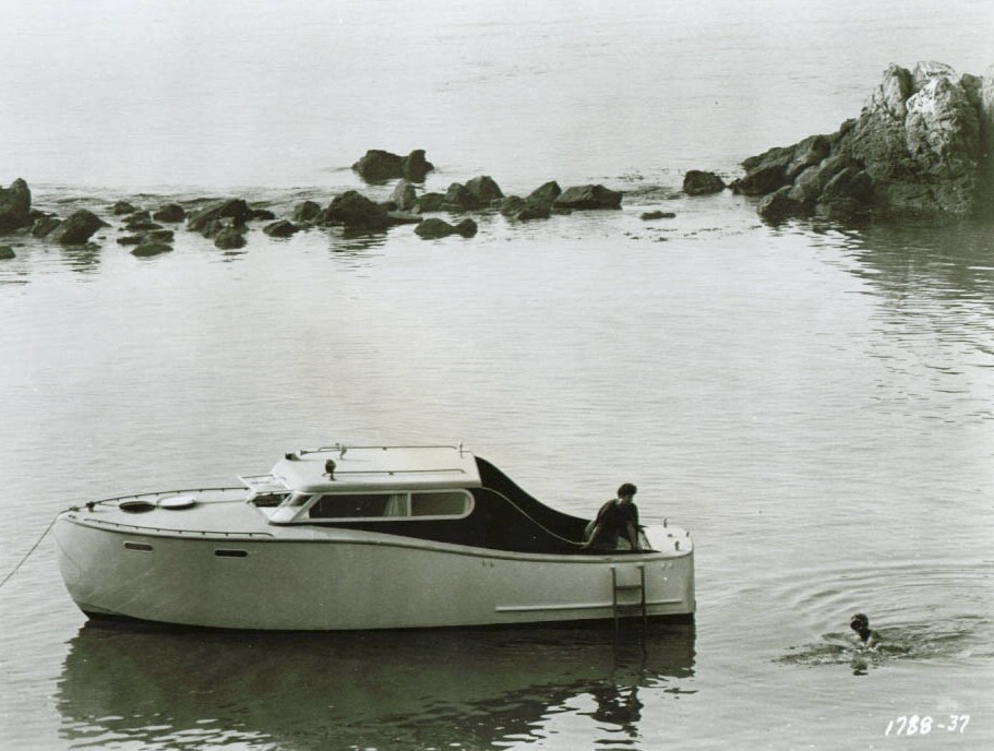 1955. 'Female on the Beach' film still.