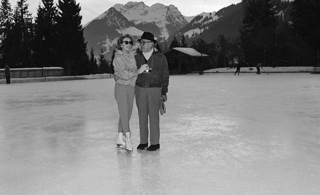 December 1955. Switzerland.