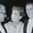 10/29/56. With Al Steele and Peter Finch. (Thanks to Susanne.)