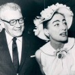 July 1956. With husband Al Steele.
