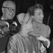 August 1956 at Paddington Station in London with Al Steele, twins, and train conductor.