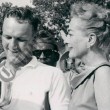 June 1958. With Arnold Palmer (center), winner of the Long Island Open. (Frank Shields at left.)