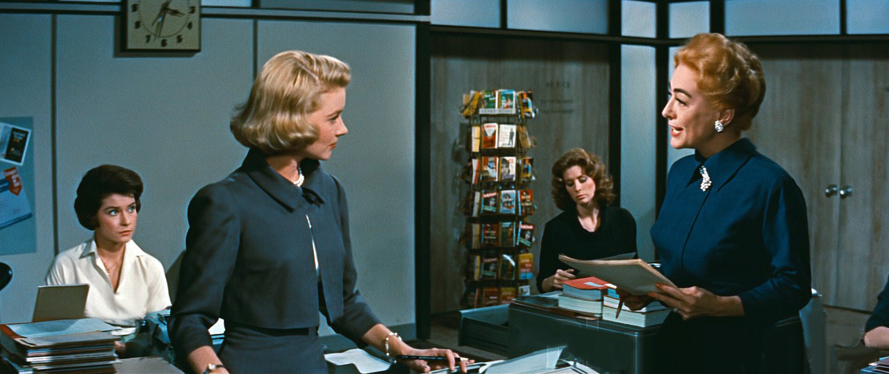 1959. 'The Best of Everything.' With Diane Baker, Hope Lange, and Suzy Parker.