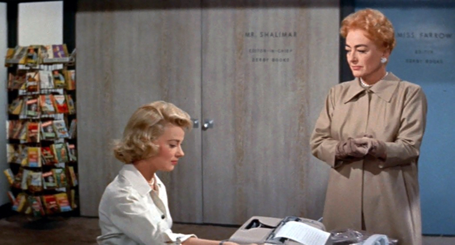 1959. 'The Best of Everything.' With Hope Lange.