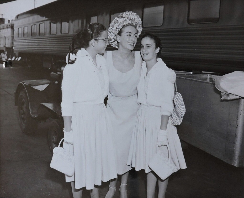 1959 with twins Cathy and Cynthia.