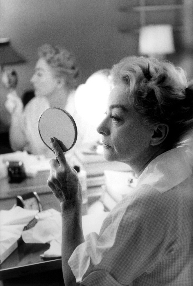 1959. On the set of 'The Best of Everything.' Shot by Eve Arnold.