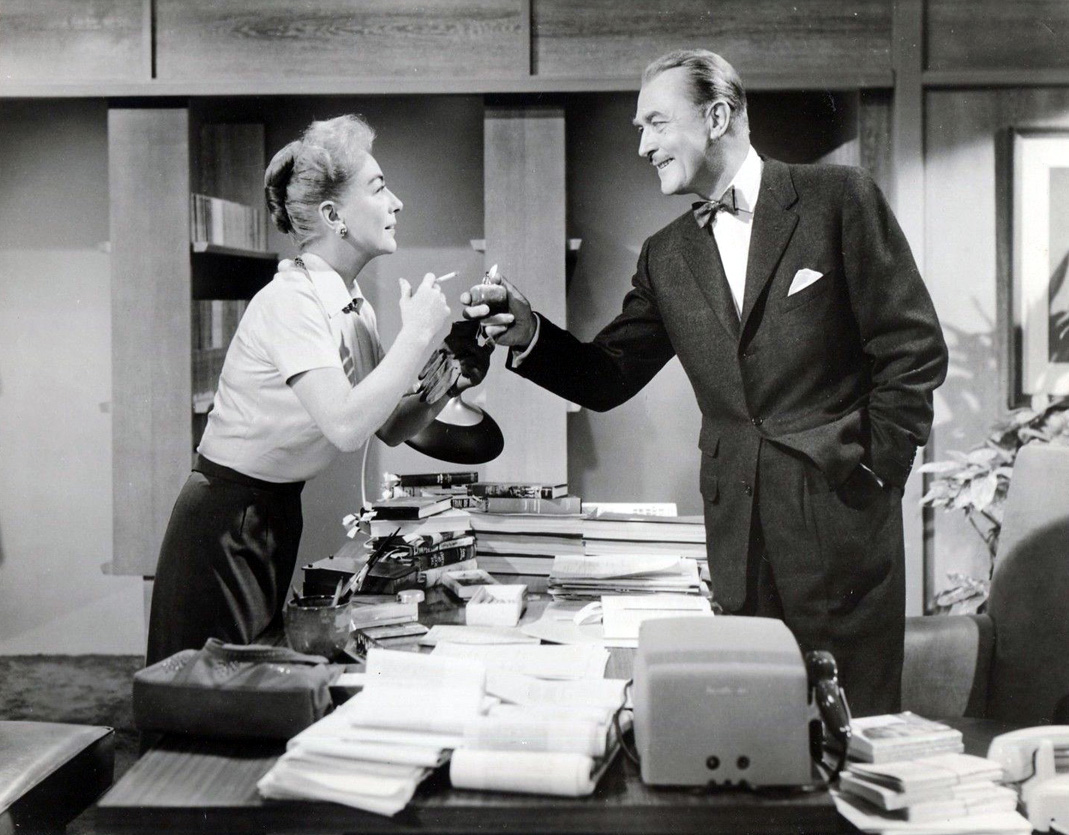 1959 film still from 'The Best of Everything.' With Brian Aherne.