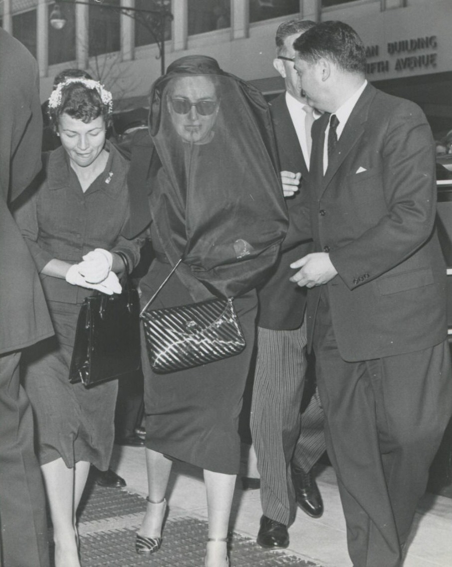 4/22/59. At Al Steele's funeral, St. Thomas Episcopal Church.