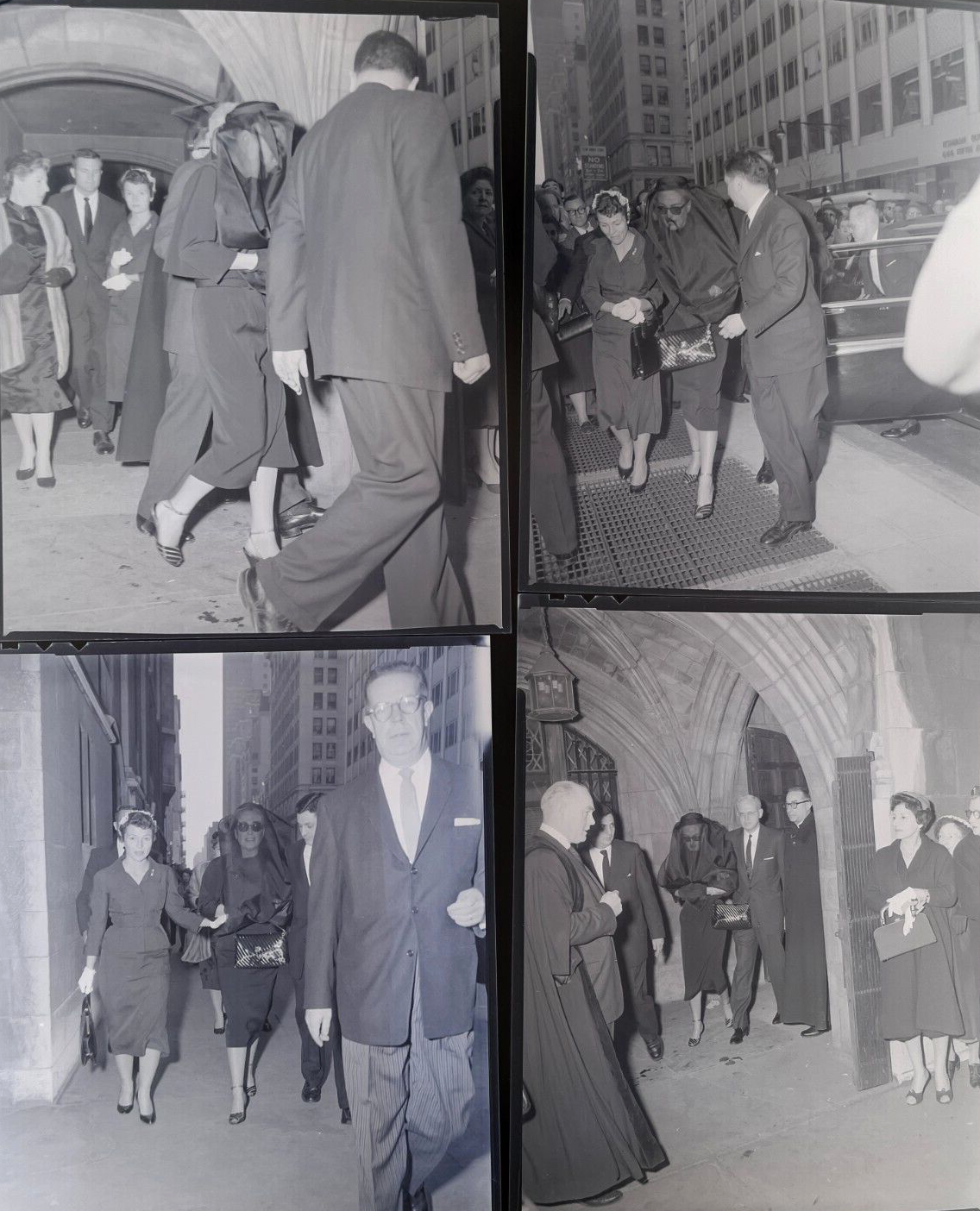 April 22, 1959, funeral for Al Steele.