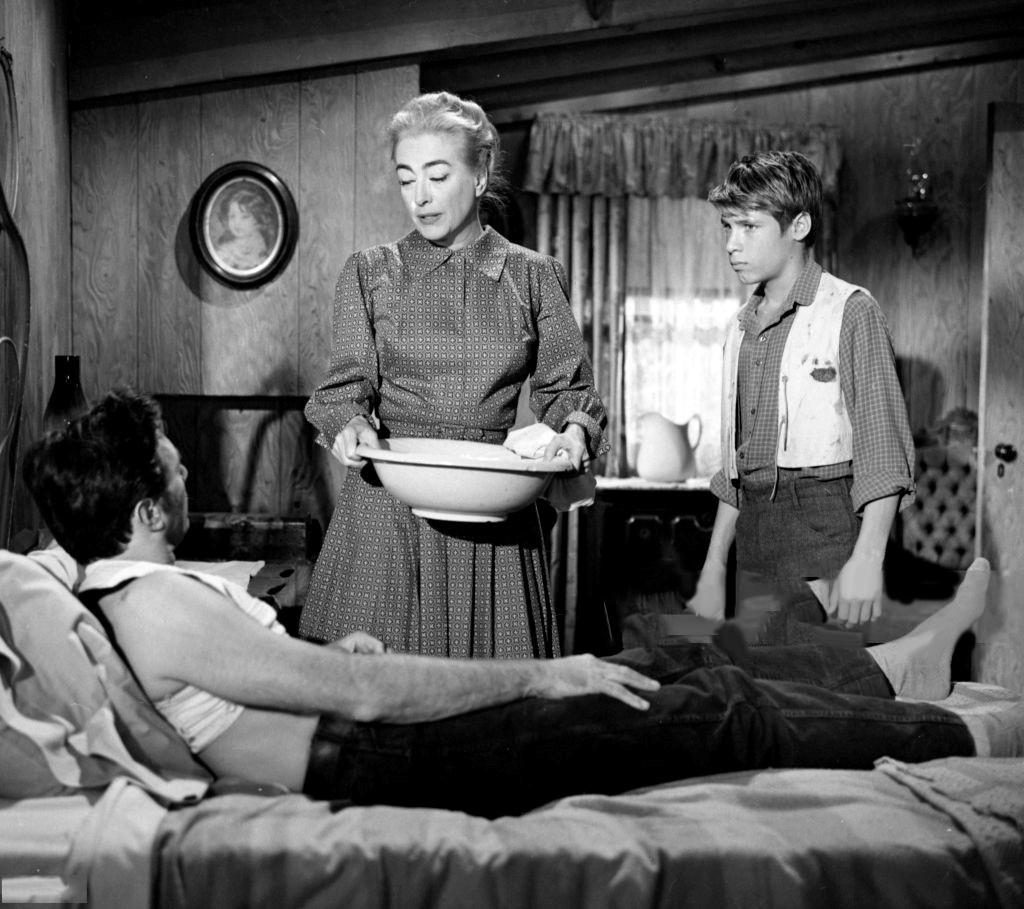 1959. 'Rebel Range' with Scott Forbes (in bed) and Don Grady.