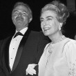 1965. At the premiere of 'Lord Jim' with James Mason.