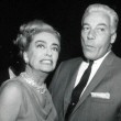 1965. At a party for 'I Saw What You Did' with Cesar Romero.