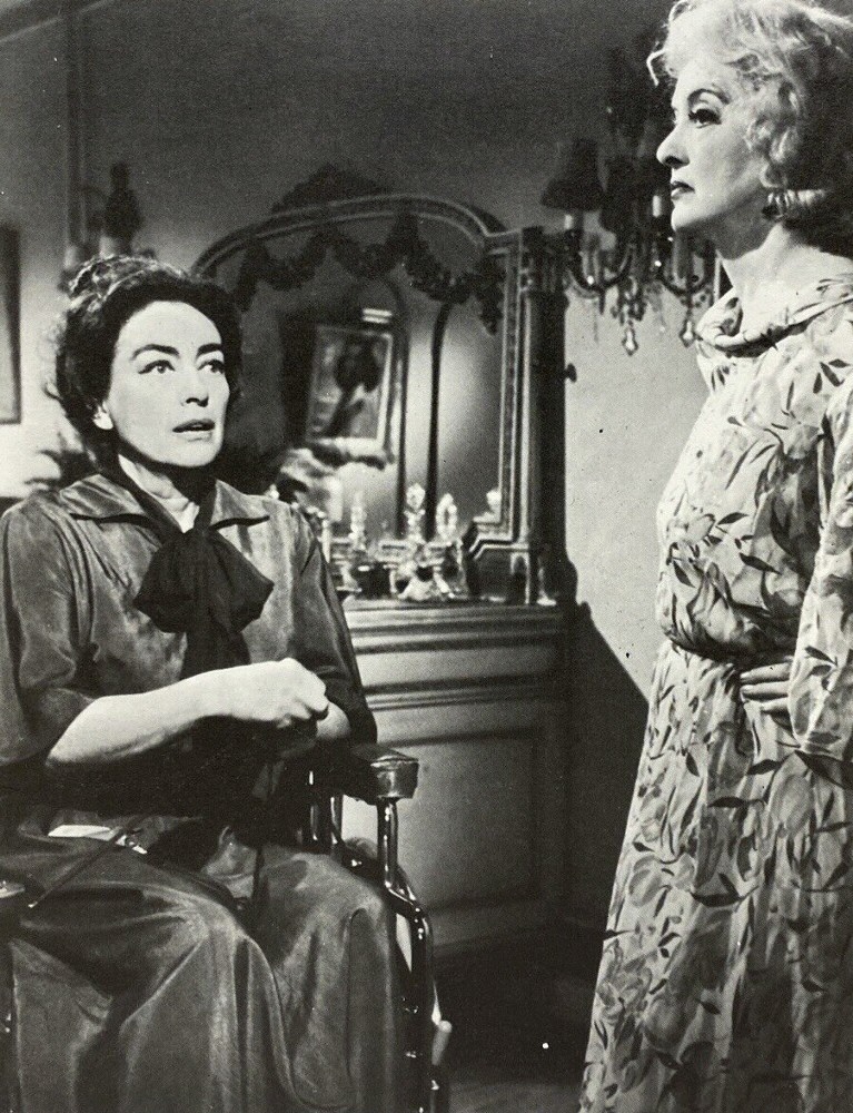 1962. 'What Ever Happened to Baby Jane?' With Bette Davis.