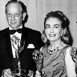 At the 9/13/65 Emmys with Melvyn Douglas and award winners.