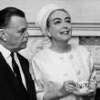 April 1966. With Sir Billy Butlin, left, and PM Harold Wilson and wife Mary.