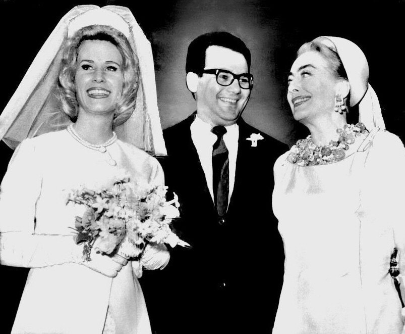 May 20, 1966. At Christina's wedding to director Harvey Medlinsky. (Thanks to Bryan Johnson.)