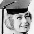 May 1966. Joan receives an Honorary Associate in Arts degree in Newport, RI, from Vernon Court Jr. College. (Thanks to Bryan Johnson.)