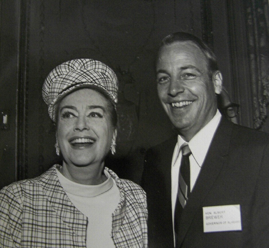 May 1969 at NYC's Waldorf-Astoria with Alabama governor Albert Brewer.