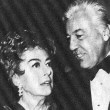 With Cesar Romero at the 2/5/71 Golden Globes.