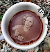 2013 by Tonie Cook. 'Coffee with Joan Crawford No. 1.'