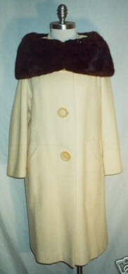 A cashmere and mink coat.