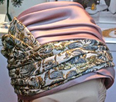 A Schiaparelli turban.