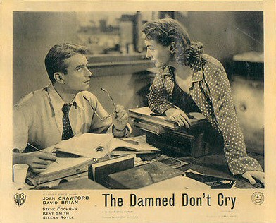 British lobby for 'Damned Don't Cry.'