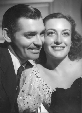 1936, with Clark Gable.