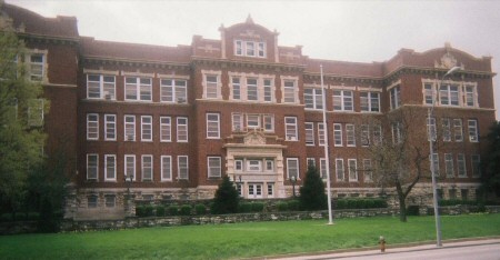 Westport High School, Kansas City. Photo by John Linville.