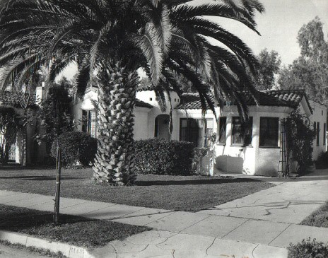 Glendale. Outside view of Pierce home.