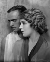 Mary Pickford with husband Douglas Fairbanks, Sr.