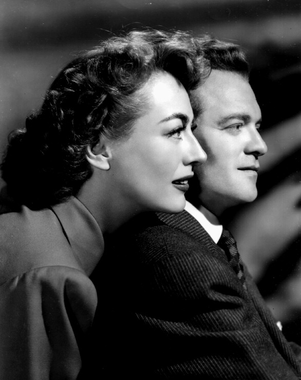 1947. Publicity for 'Possessed,' with Van Heflin.