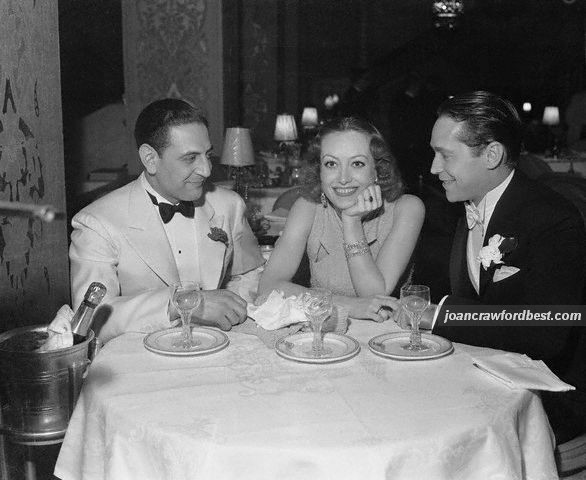 Dec. 1933 with Guy Lombardo and Franchot Tone.